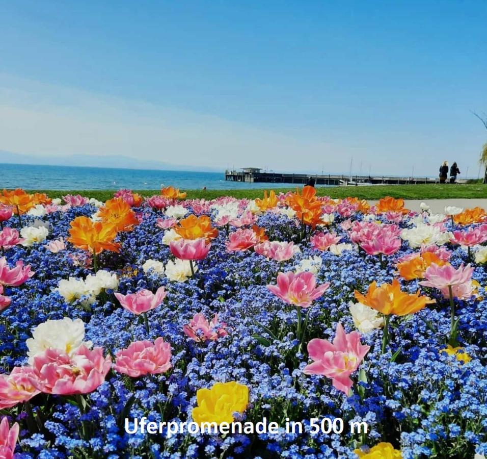 Ferienwohnung Morgensonne Langenargen Bagian luar foto